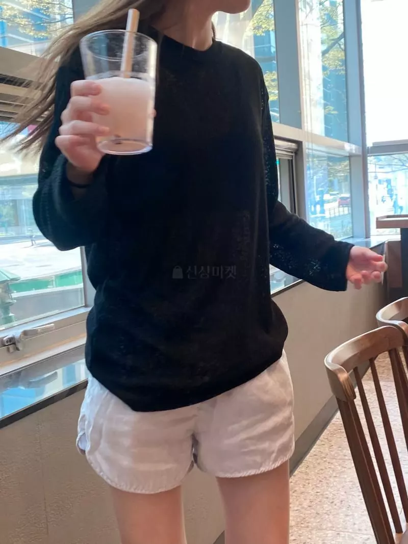 Enten - Korean Women Fashion - #momslook - Knit Tee - 2