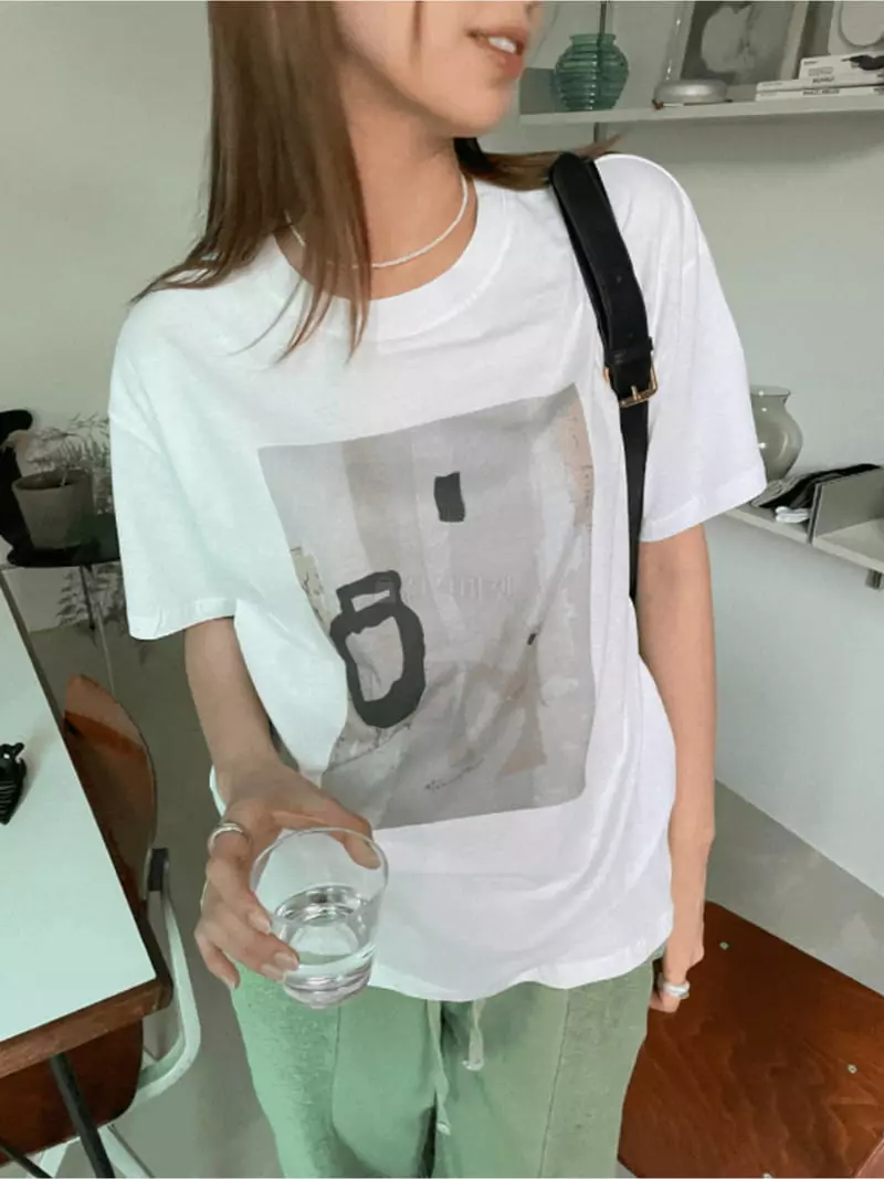 Enten - Korean Women Fashion - #momslook - Lis Tee - 2