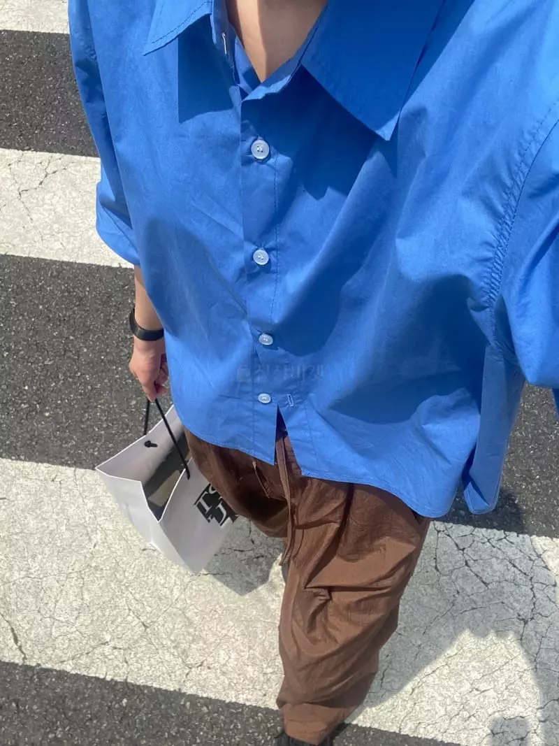 Enten - Korean Women Fashion - #momslook - Pale Shirt - 2