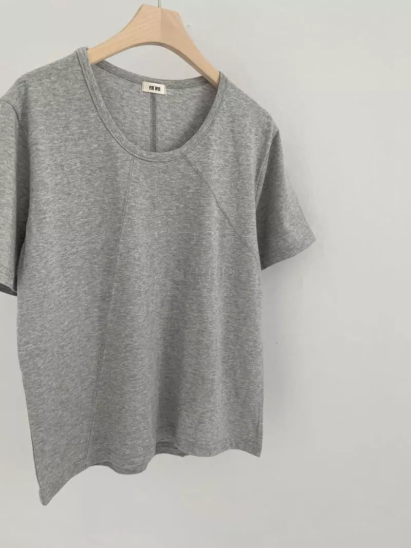 Enten - Korean Women Fashion - #womensfashion - Cut Out Tee - 4
