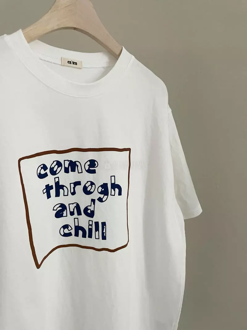 Enten - Korean Women Fashion - #momslook - Come Ture Tee - 3