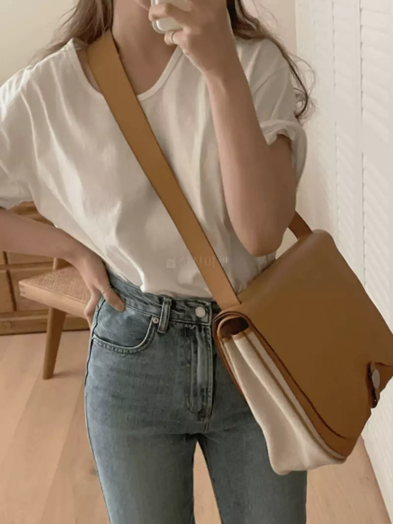 Enten - Korean Women Fashion - #momslook - Inner Tee
