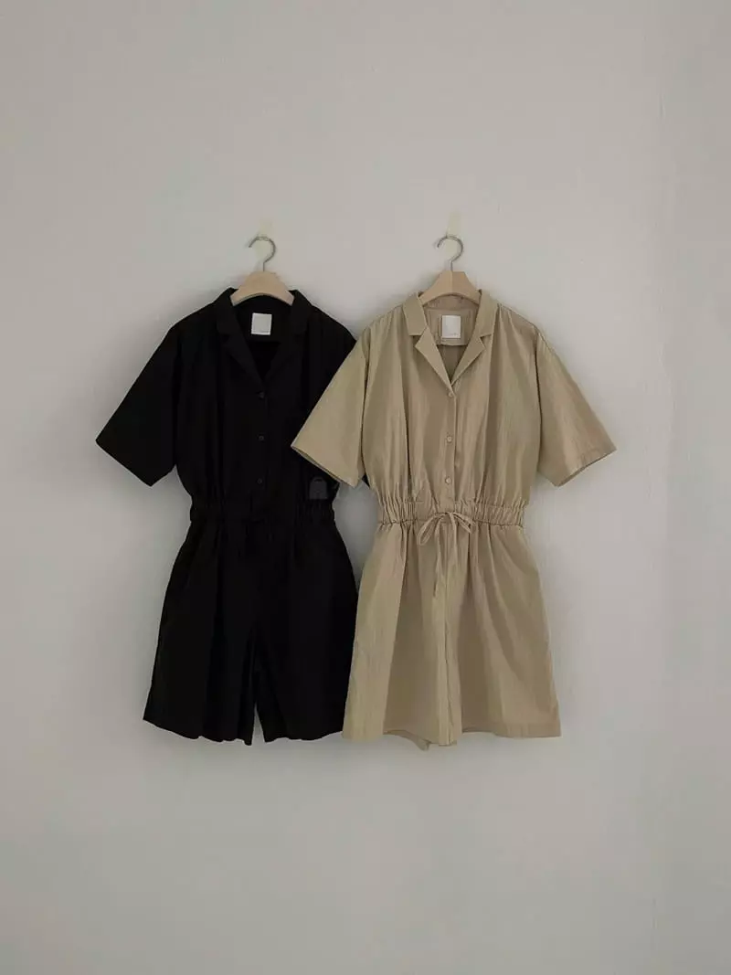 Enten - Korean Women Fashion - #momslook - Wear Jumpsuit - 3