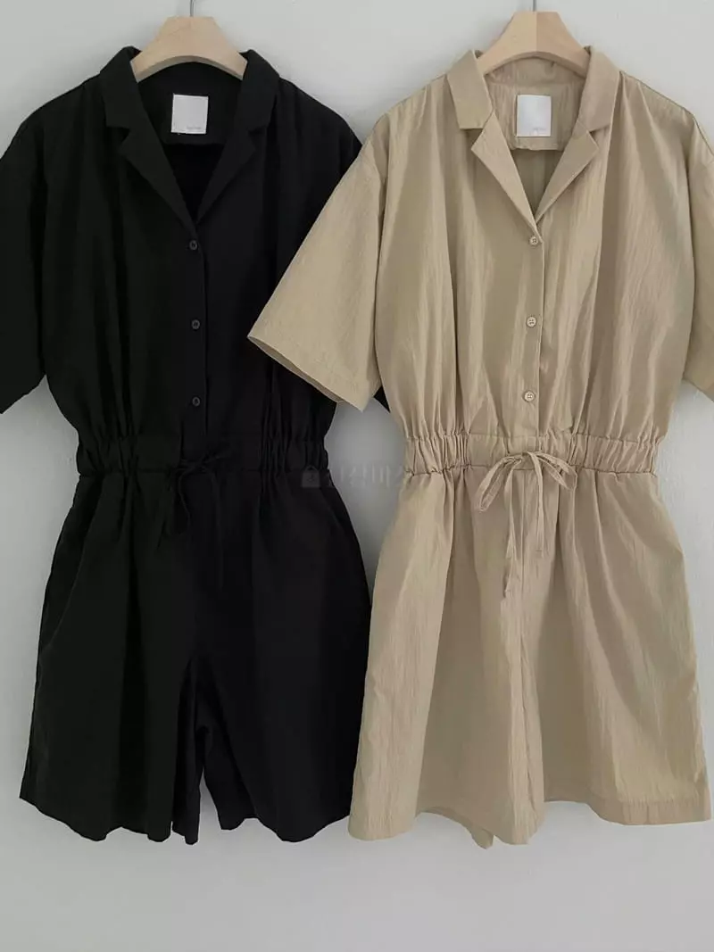 Enten - Korean Women Fashion - #momslook - Wear Jumpsuit - 4