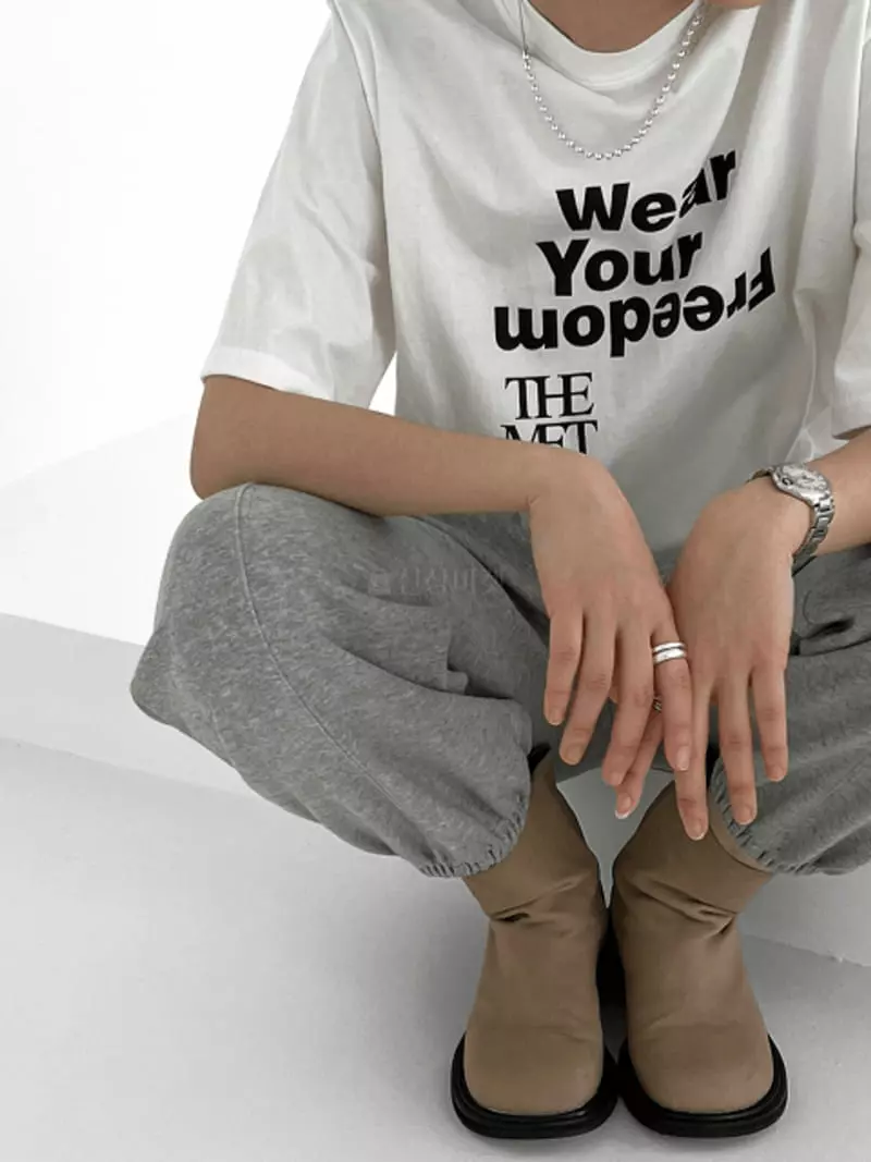 Enten - Korean Women Fashion - #momslook - Wear Tee - 3