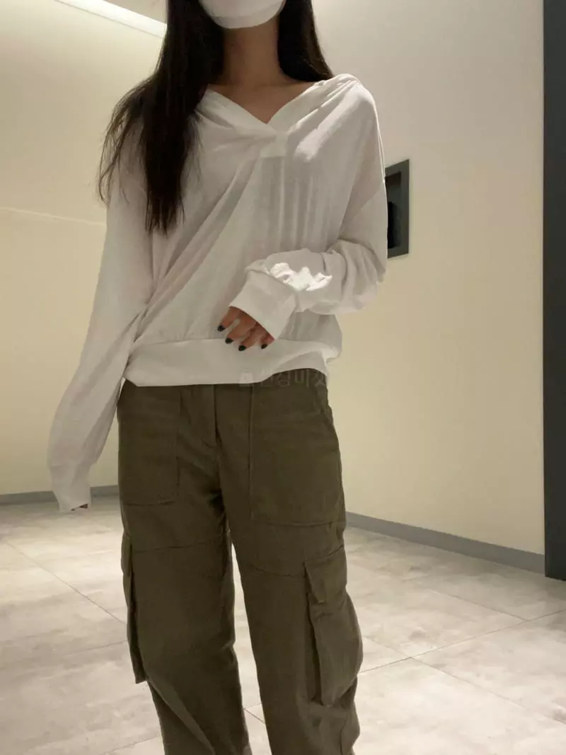 Enten - Korean Women Fashion - #momslook - Yogurt Hoody