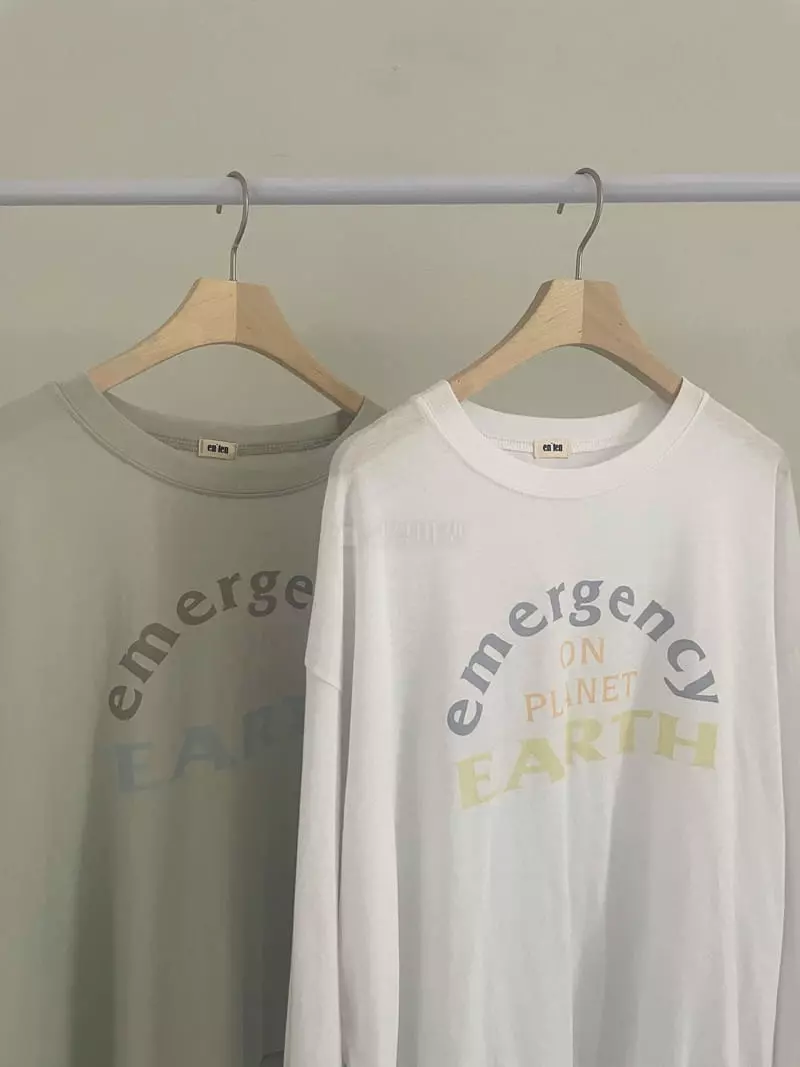 Enten - Korean Women Fashion - #thelittlethings - Earth Sweatshirt - 3