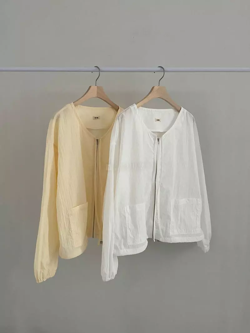 Enten - Korean Women Fashion - #vintageinspired - Rain Jumper - 4