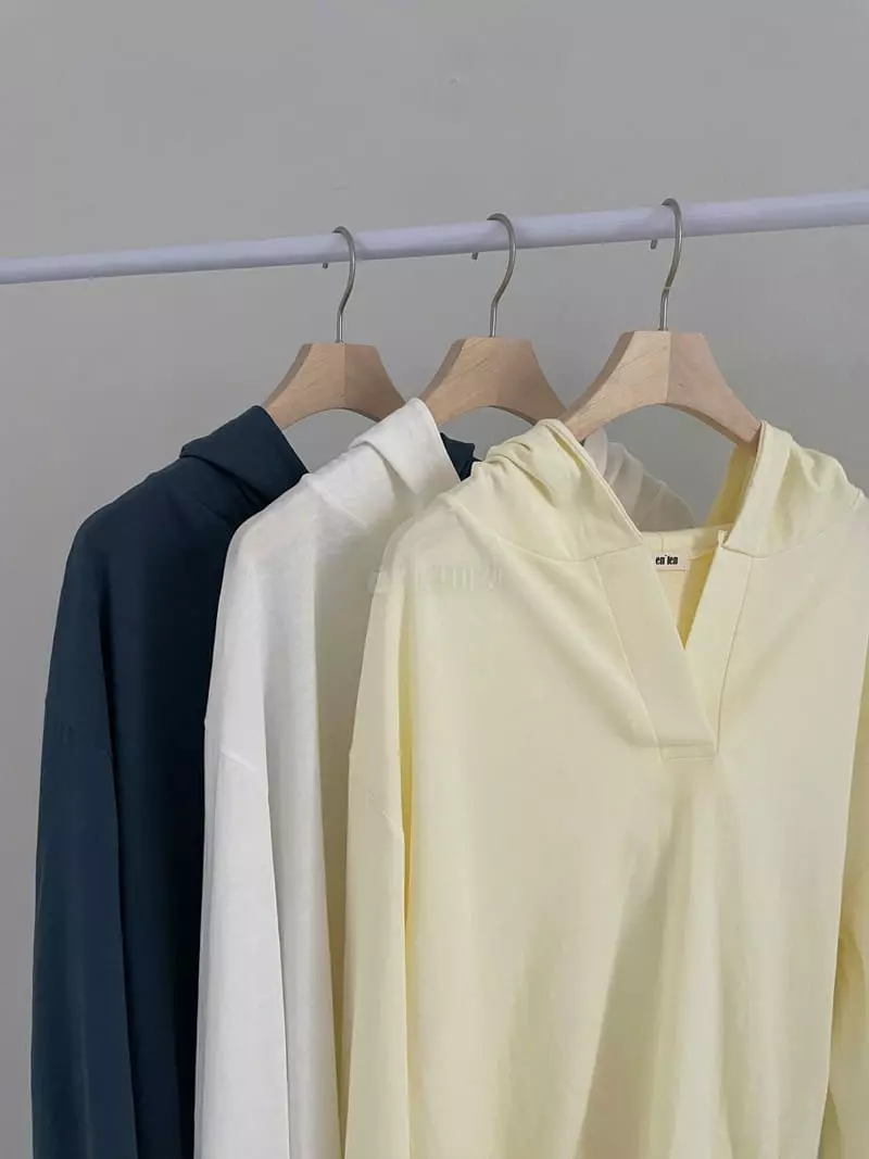 Enten - Korean Women Fashion - #vintageinspired - Yogurt Hoody - 4
