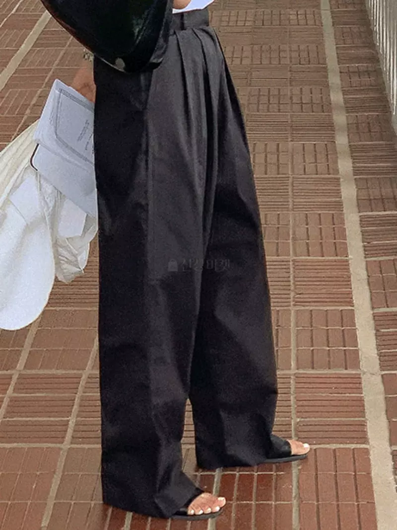 Enten - Korean Women Fashion - #womensfashion - Baguette Pants