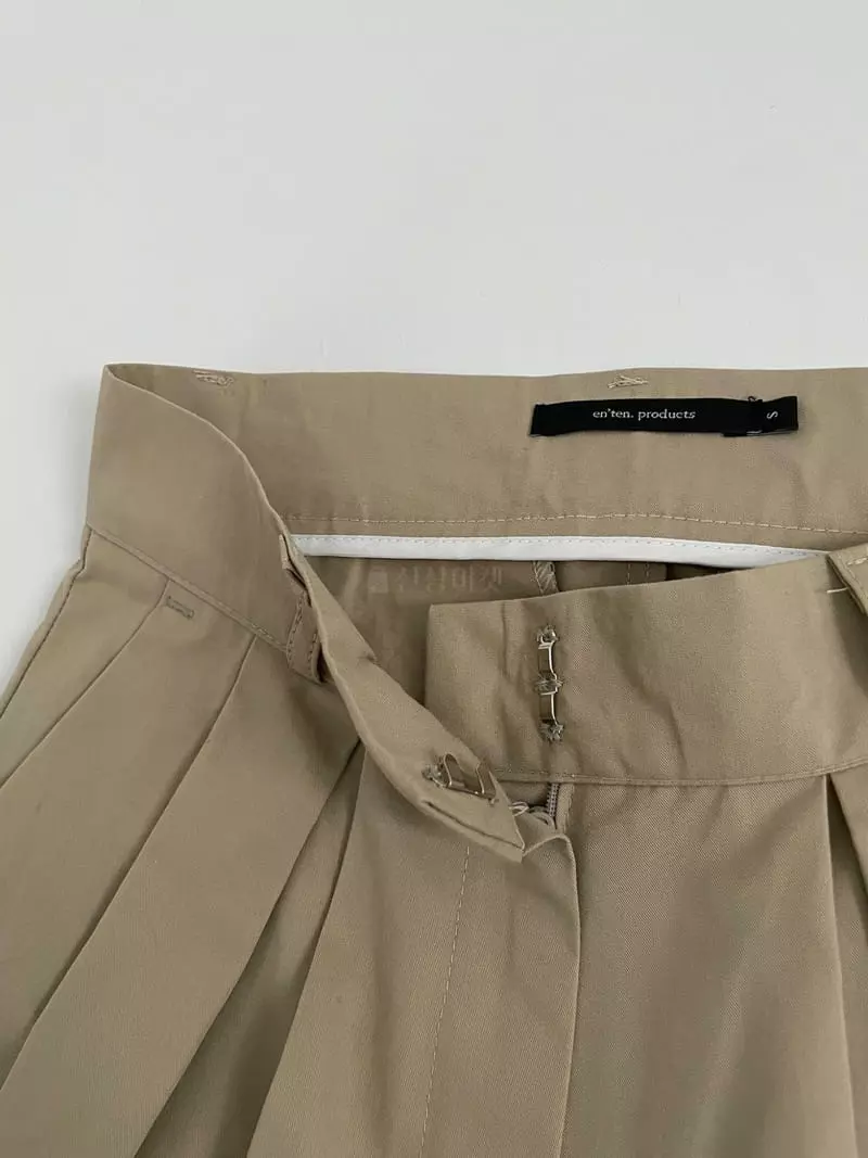 Enten - Korean Women Fashion - #womensfashion - Baguette Pants - 3