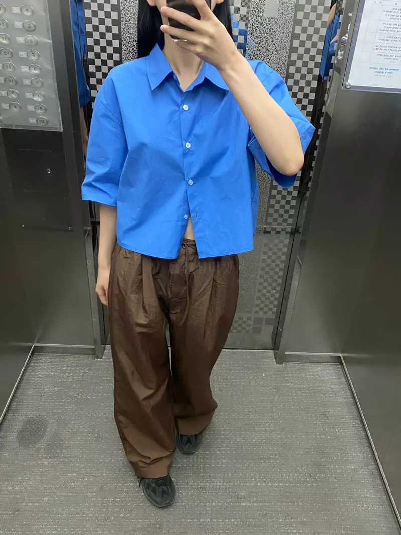 Enten - Korean Women Fashion - #womensfashion - Pale Shirt
