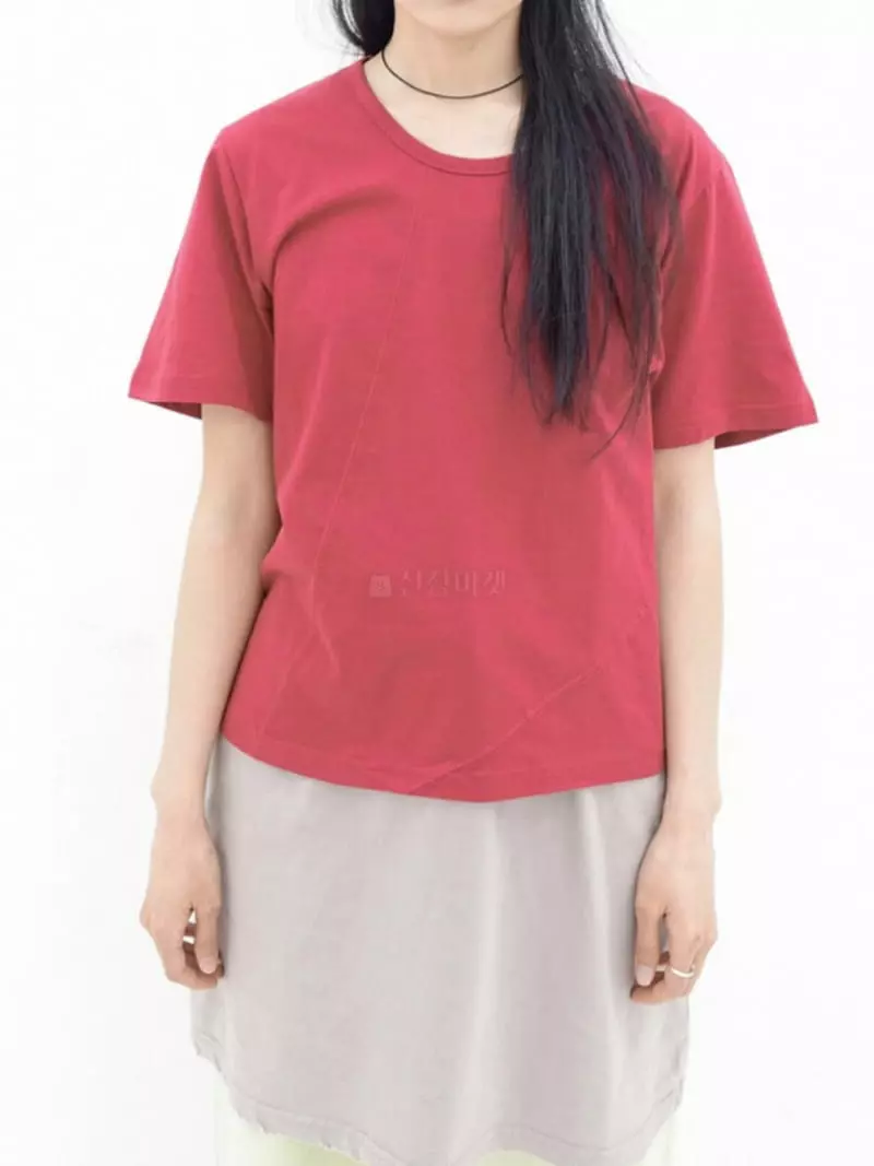 Enten - Korean Women Fashion - #womensfashion - Cut Out Tee - 3