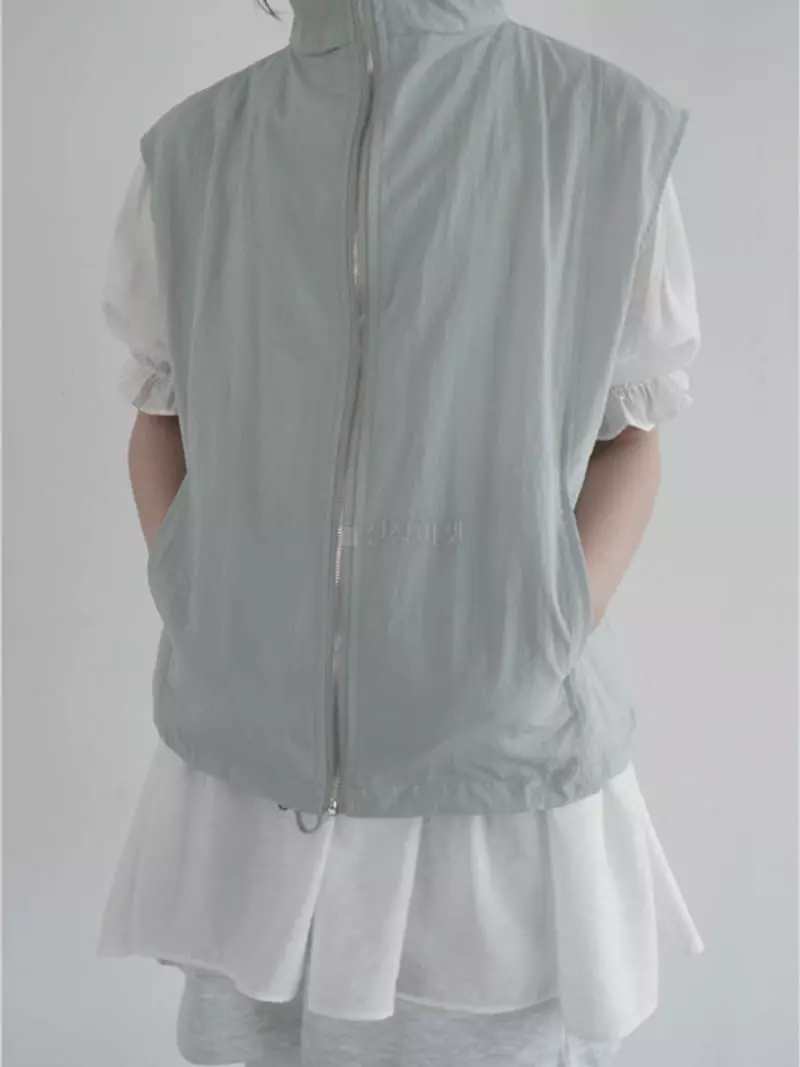 Enten - Korean Women Fashion - #womensfashion - Camp Vest - 2