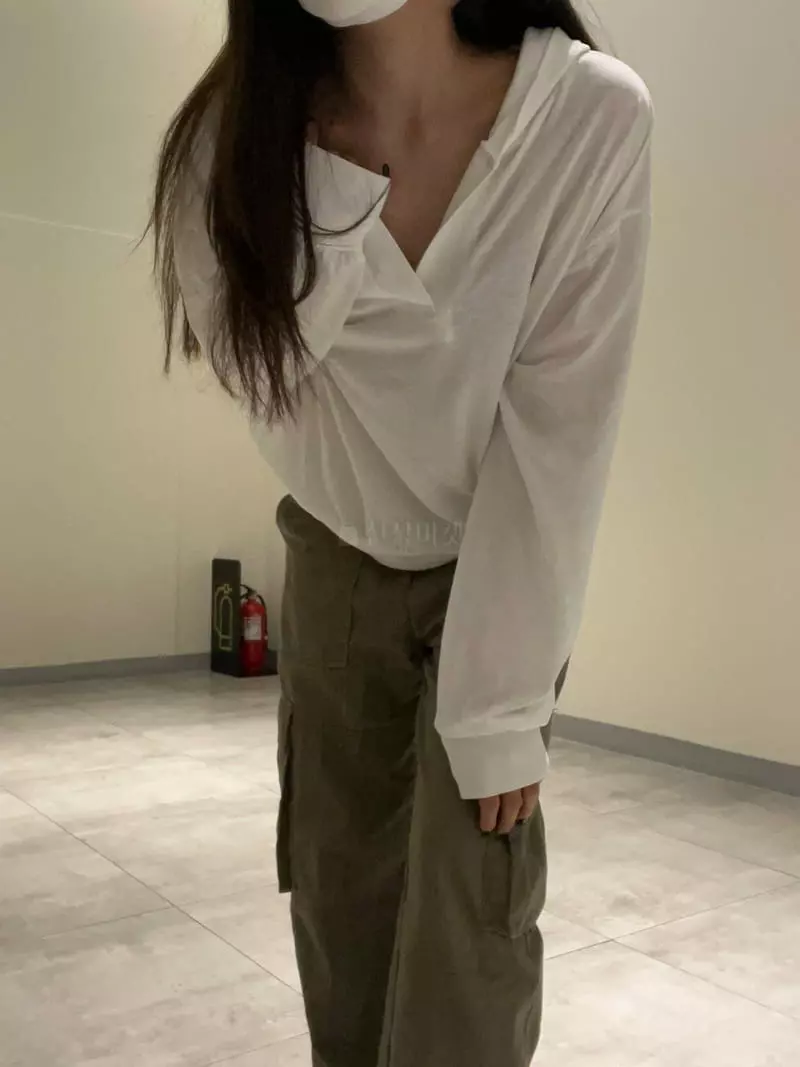 Enten - Korean Women Fashion - #womensfashion - Yogurt Hoody - 2