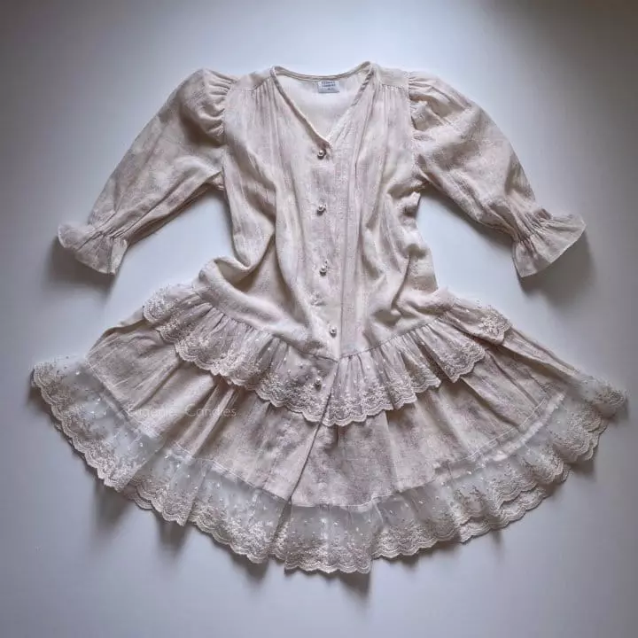 Eugenie Candies - Korean Children Fashion - #designkidswear - Rose Robe One-piece with Mom - 2