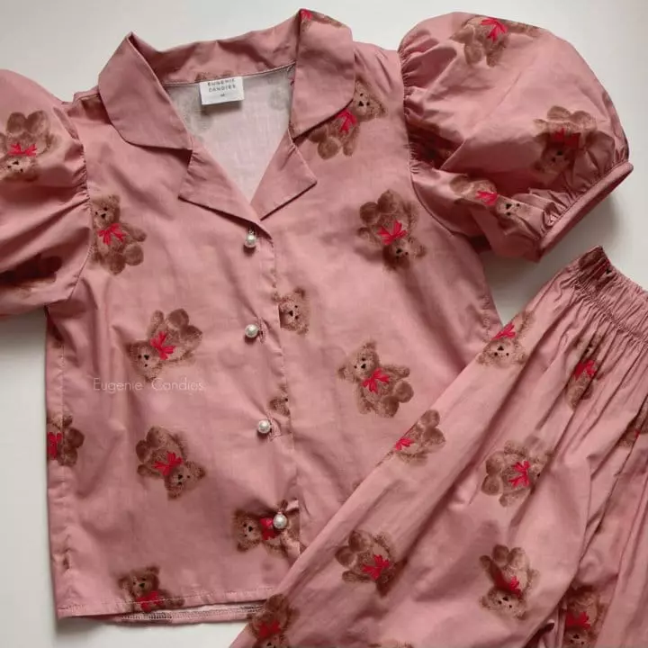 Eugenie Candies - Korean Children Fashion - #designkidswear - Ggom Top Bottom Set - 4