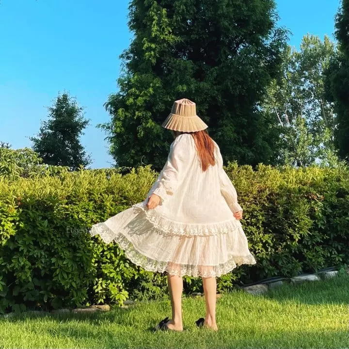 Eugenie Candies - Korean Children Fashion - #magicofchildhood - Rose Robe One-piece with Mom - 10