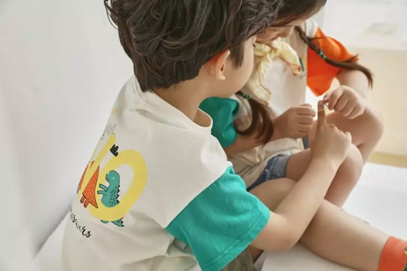 Fashion King - Korean Children Fashion - #designkidswear - Dino Tee - 5