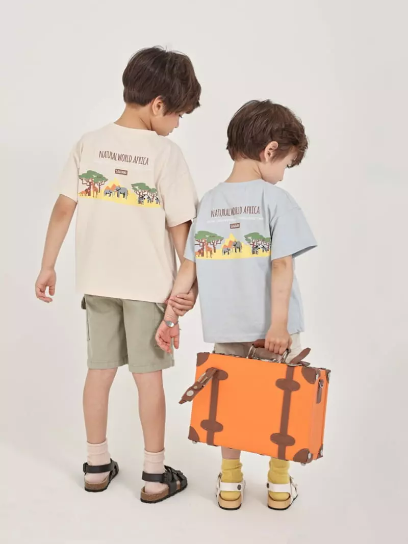Fashion King - Korean Children Fashion - #kidsshorts - Sabana Tee - 9
