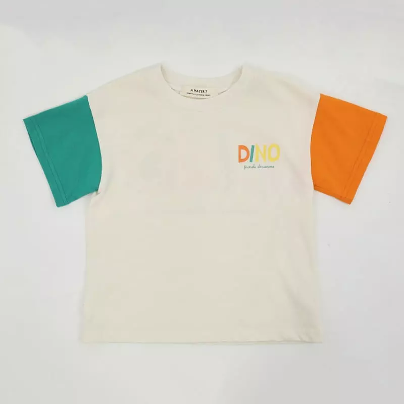 Fashion King - Korean Children Fashion - #kidsshorts - Dino Tee - 8