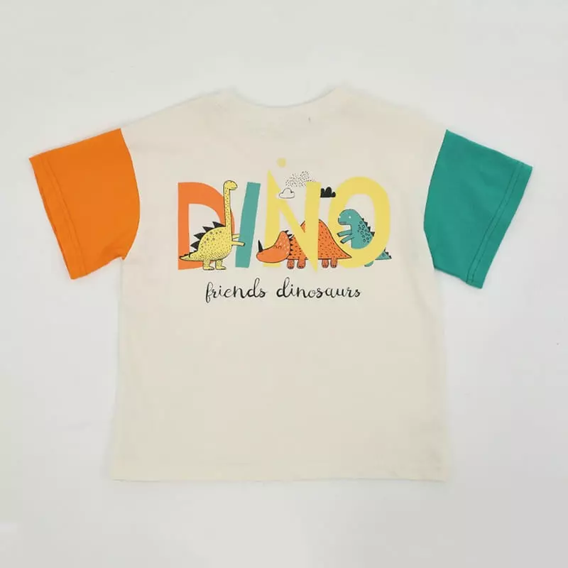 Fashion King - Korean Children Fashion - #kidsstore - Dino Tee - 9