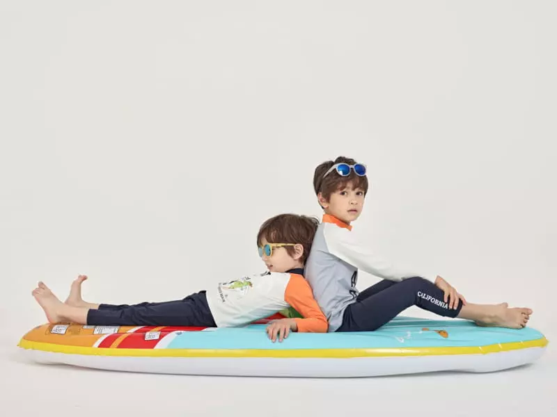 Fashion King - Korean Children Fashion - #toddlerclothing - Surf Day Rashguard Set - 5