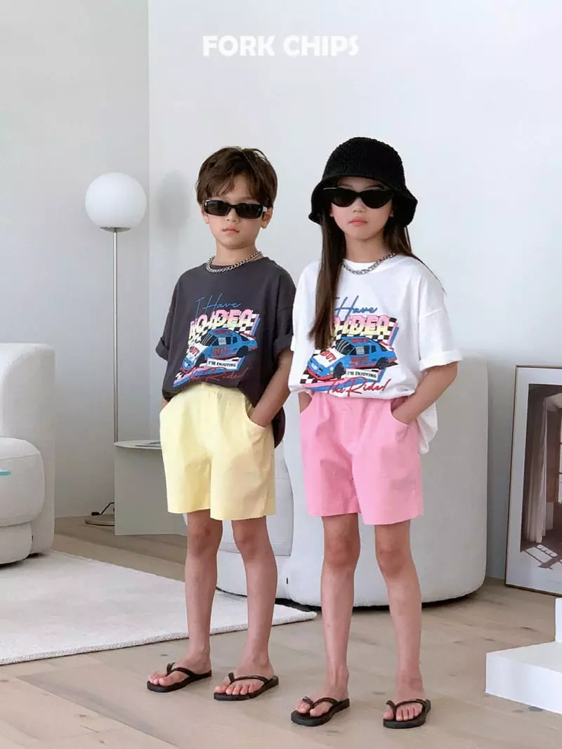 Fork Chips - Korean Children Fashion - #designkidswear - Have Tee - 12