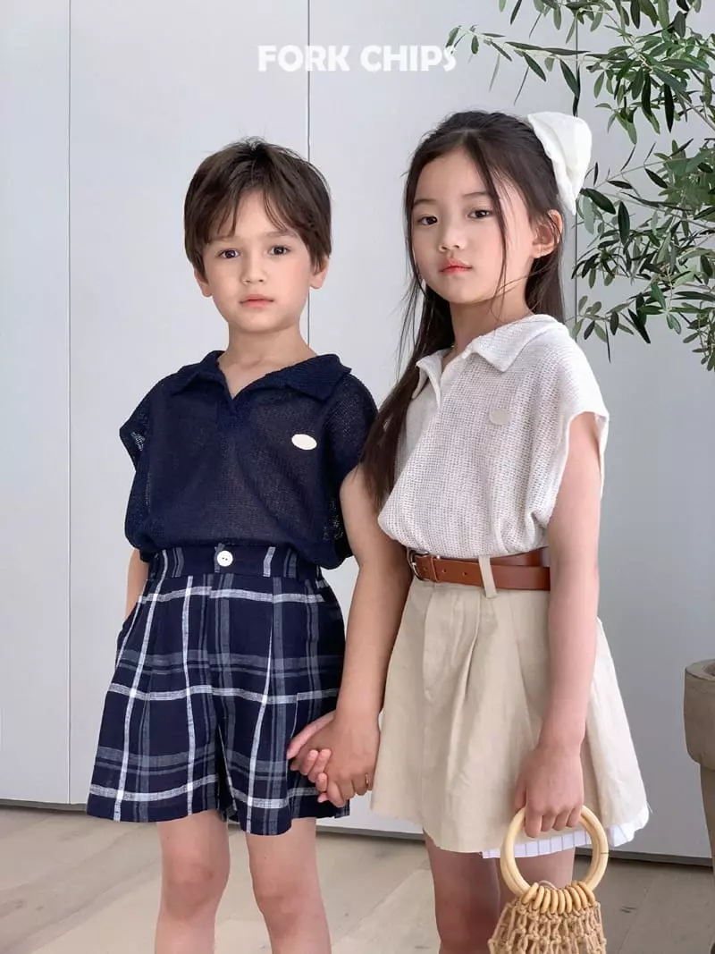 Fork Chips - Korean Children Fashion - #designkidswear - Coconut Sleeveless - 10