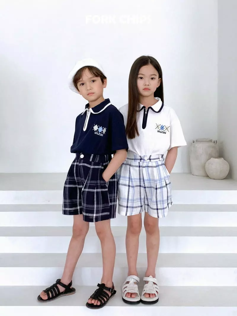 Fork Chips - Korean Children Fashion - #designkidswear - Mild Summer Shorts - 2
