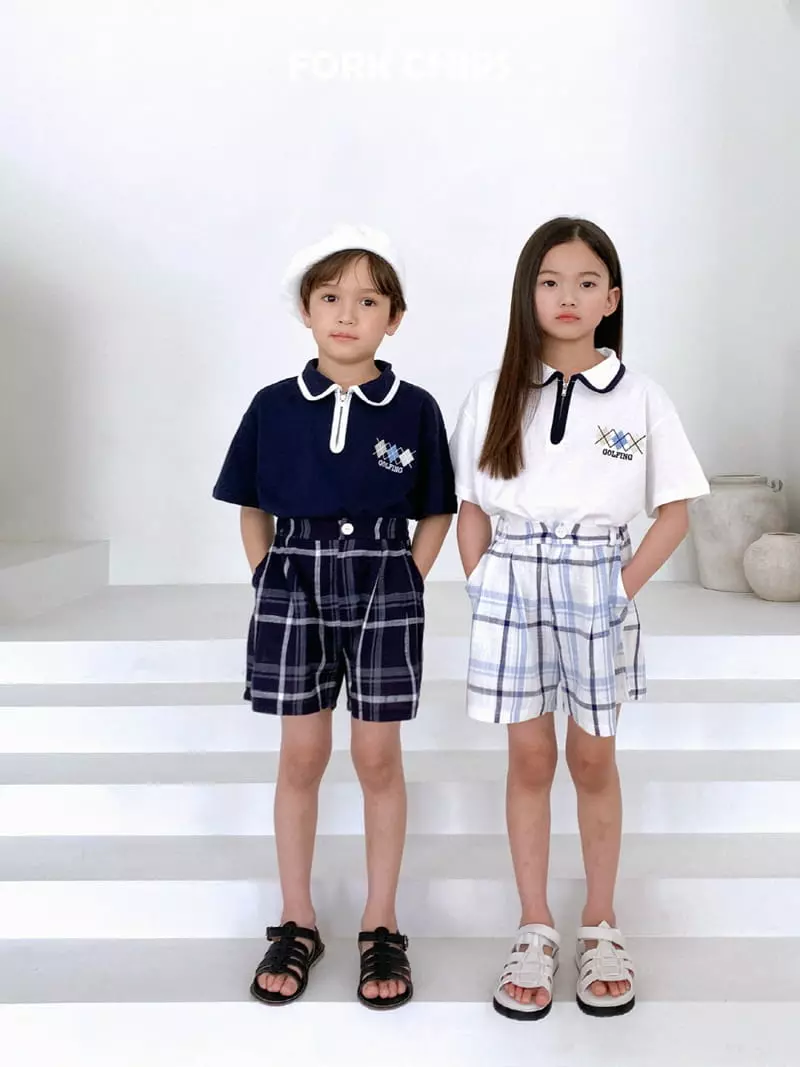 Fork Chips - Korean Children Fashion - #kidsstore - Mild Summer Shorts - 6