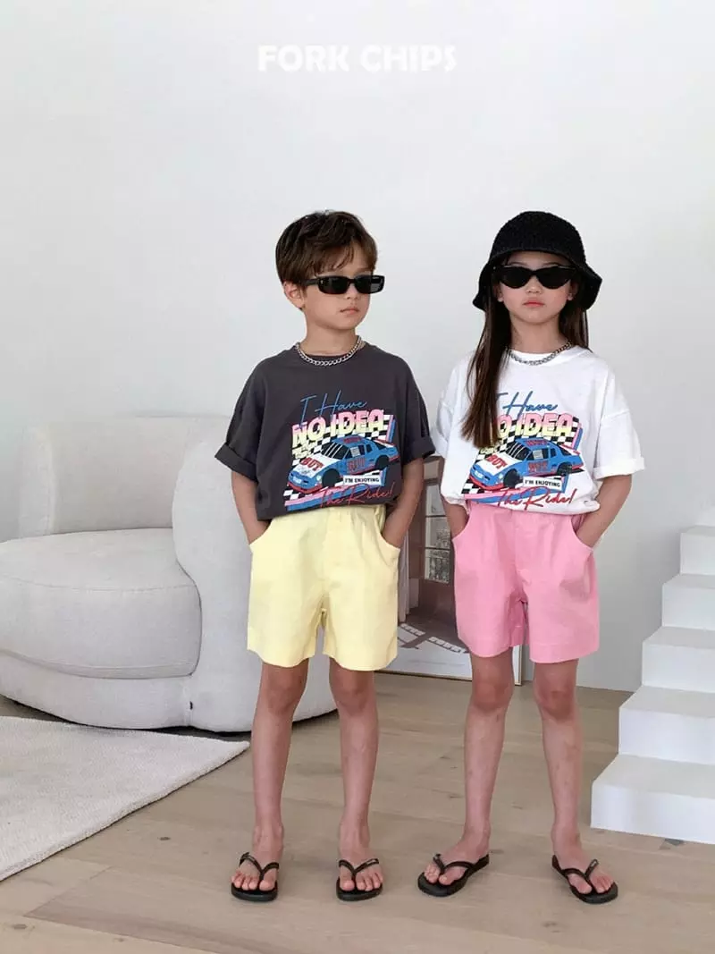 Fork Chips - Korean Children Fashion - #kidzfashiontrend - Have Tee