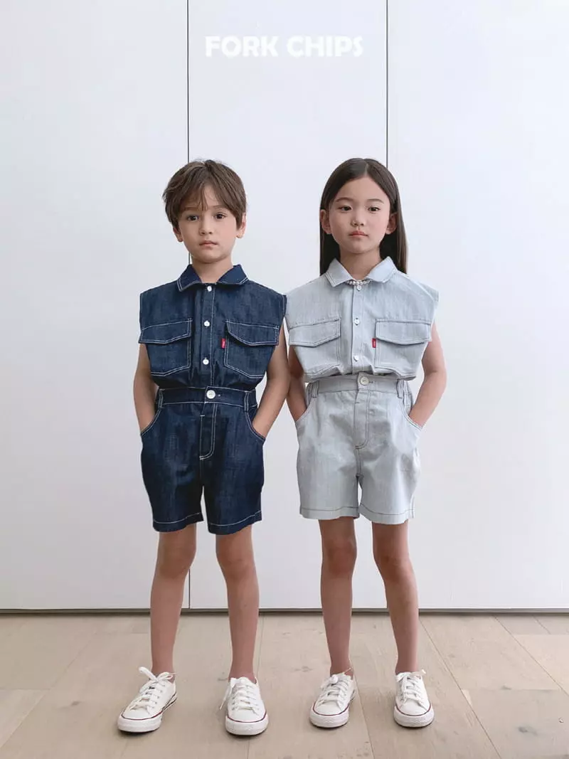 Fork Chips - Korean Children Fashion - #littlefashionista - Reverse Shirt - 8