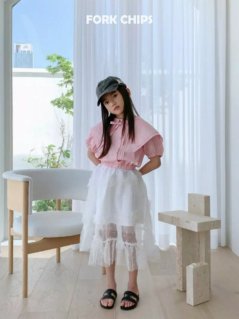 Fork Chips - Korean Children Fashion - #magicofchildhood - Waltz Skirt - 12