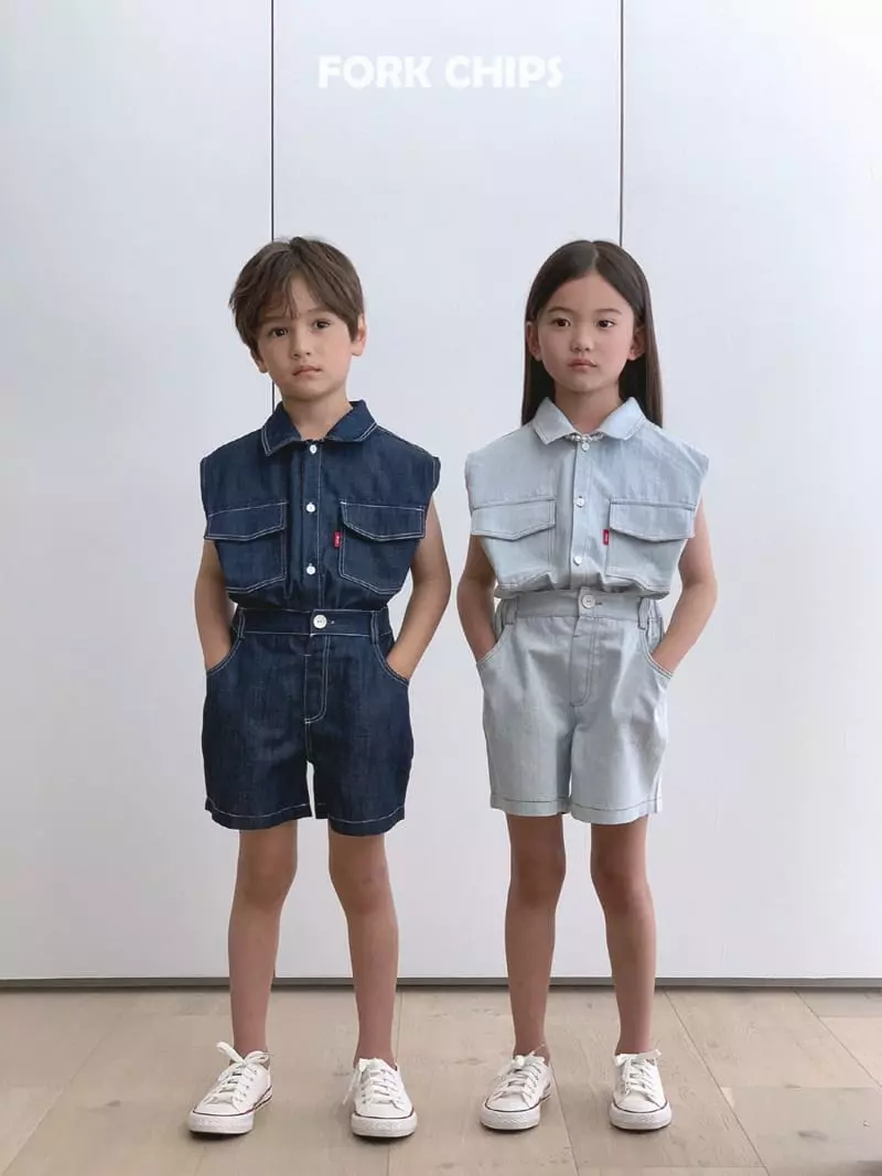 Fork Chips - Korean Children Fashion - #minifashionista - Reverse Shirt - 10