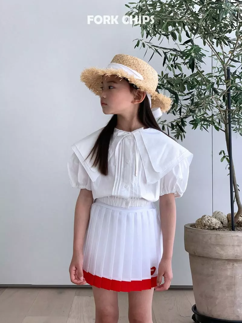 Fork Chips - Korean Children Fashion - #minifashionista - Jenny Sailor Blouse - 9