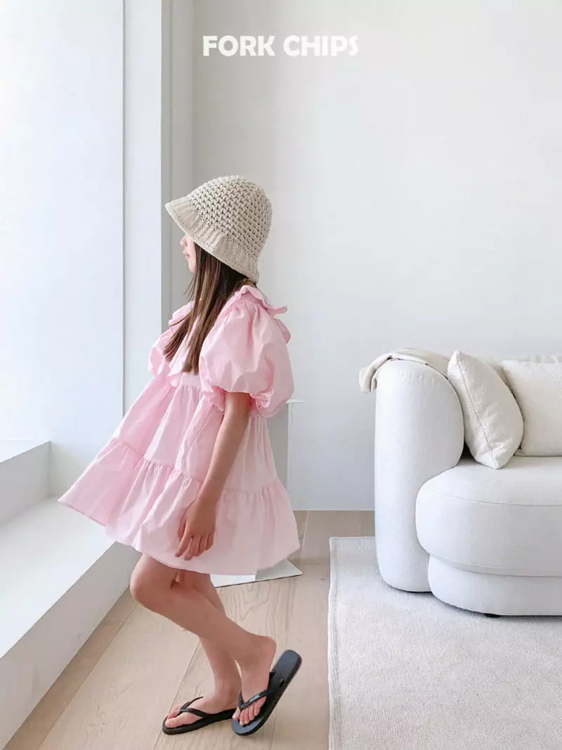 Fork Chips - Korean Children Fashion - #minifashionista - French One-piece - 8