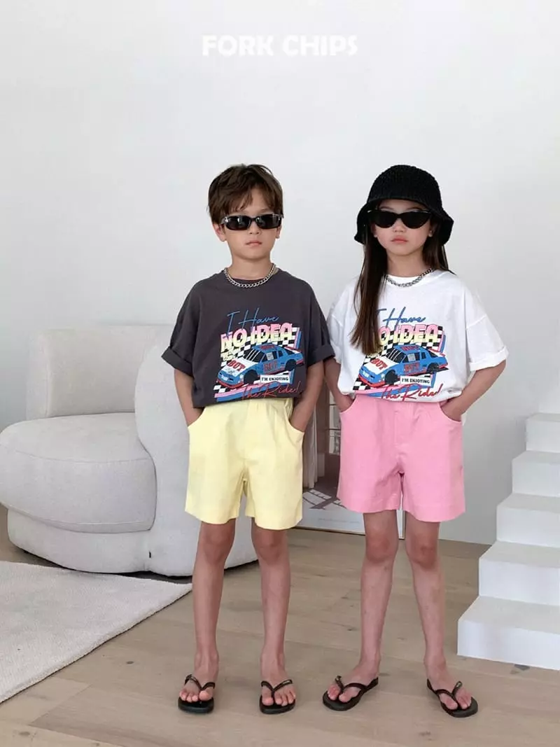 Fork Chips - Korean Children Fashion - #minifashionista - Have Tee - 5