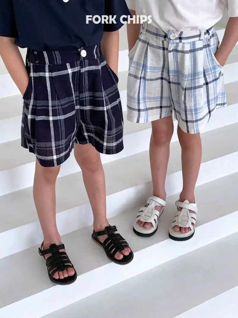 Fork Chips - Korean Children Fashion - #minifashionista - Mild Summer Shorts - 11