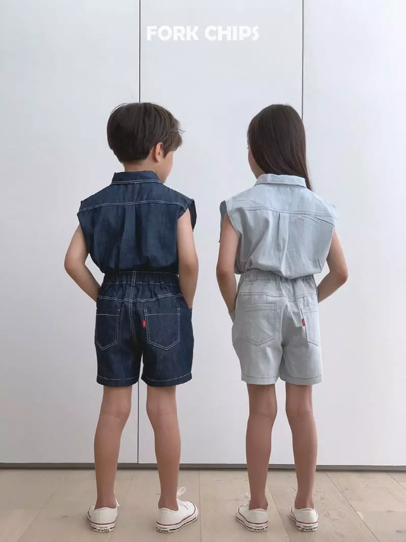 Fork Chips - Korean Children Fashion - #prettylittlegirls - Reverse Shirt - 11