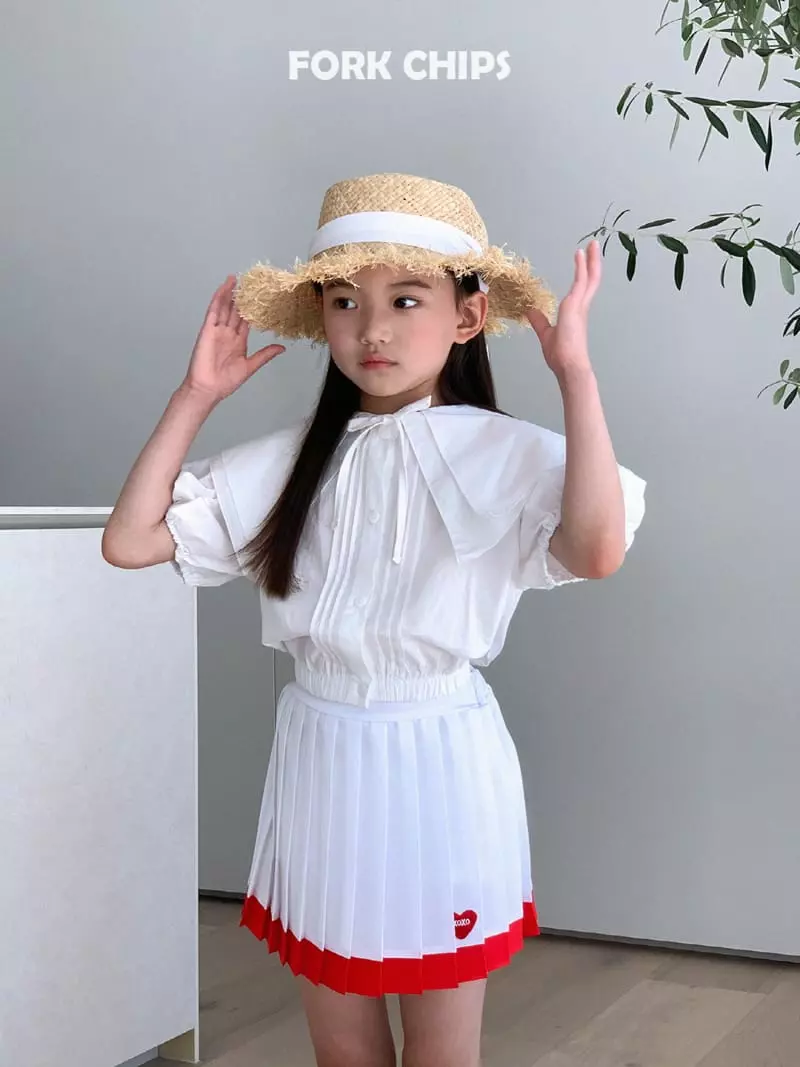 Fork Chips - Korean Children Fashion - #prettylittlegirls - Jenny Sailor Blouse - 10