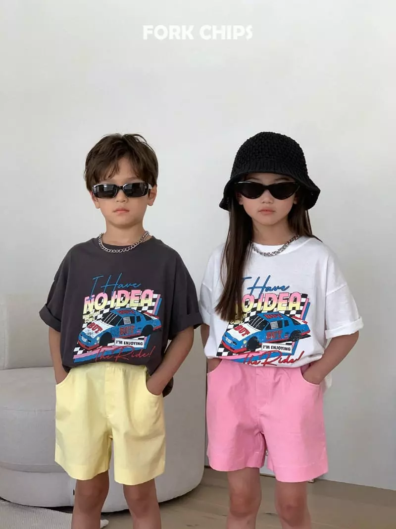 Fork Chips - Korean Children Fashion - #prettylittlegirls - Have Tee - 6