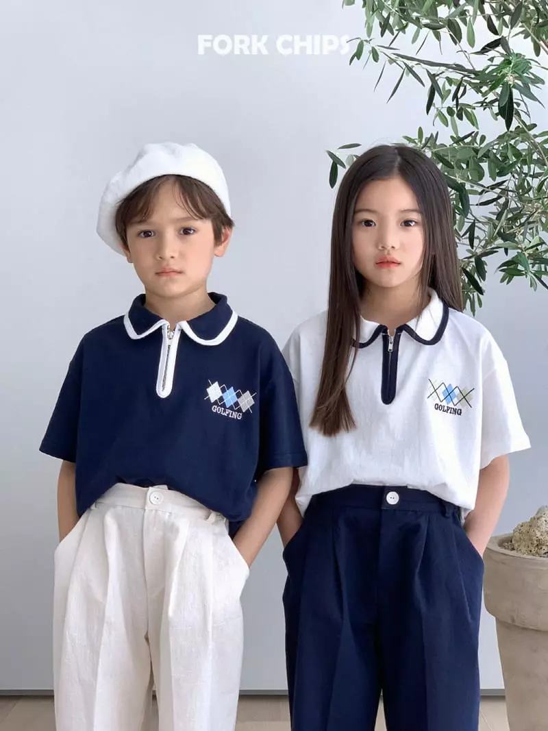 Fork Chips - Korean Children Fashion - #stylishchildhood - Polson Tee - 8
