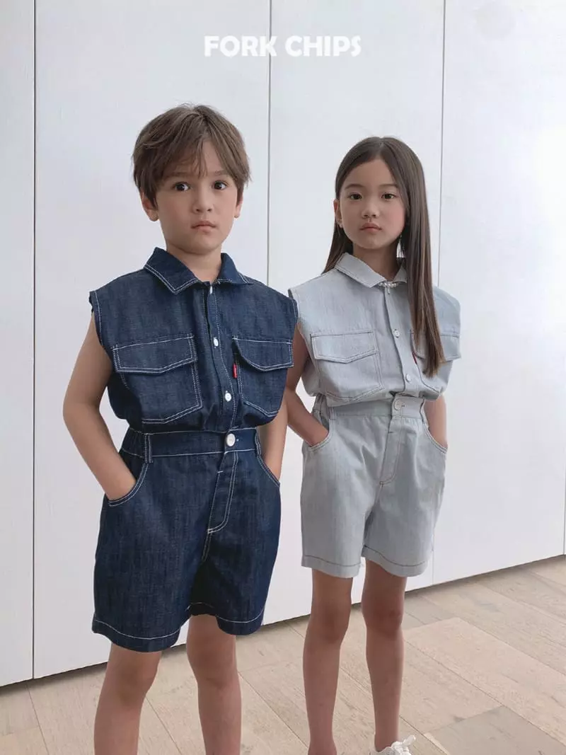 Fork Chips - Korean Children Fashion - #todddlerfashion - Reverse Shirt - 12