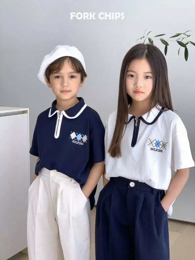 Fork Chips - Korean Children Fashion - #todddlerfashion - Polson Tee - 6