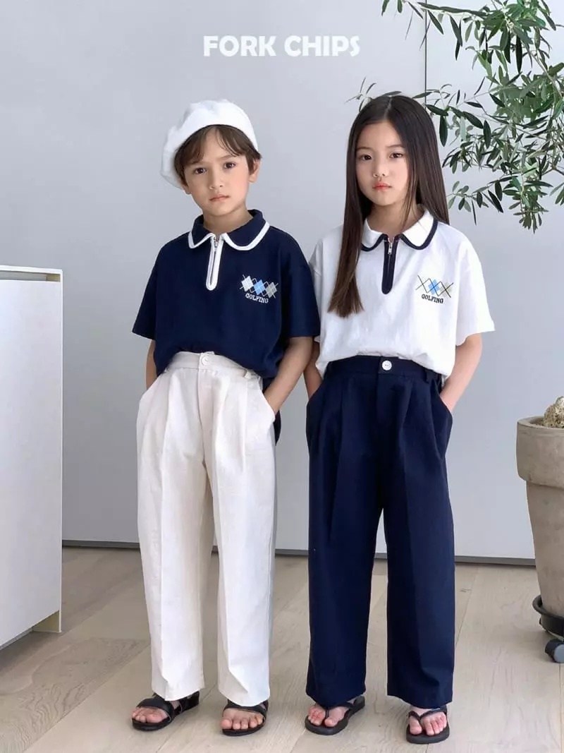 Fork Chips - Korean Children Fashion - #toddlerclothing - Polson Tee - 7