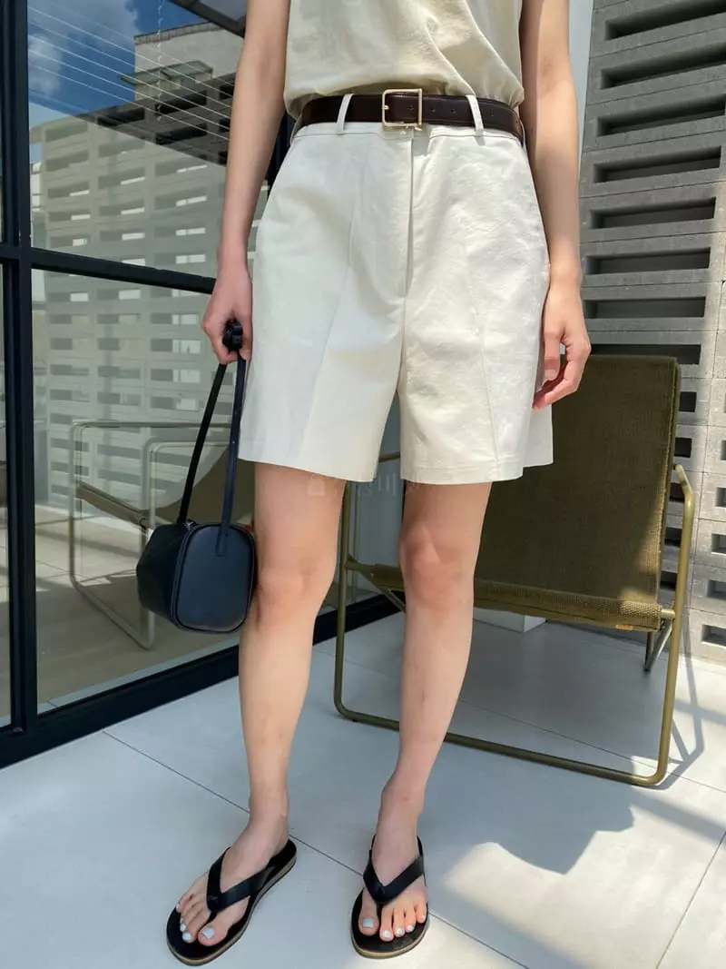 Gallery - Korean Women Fashion - #momslook - Flat Shorts - 3