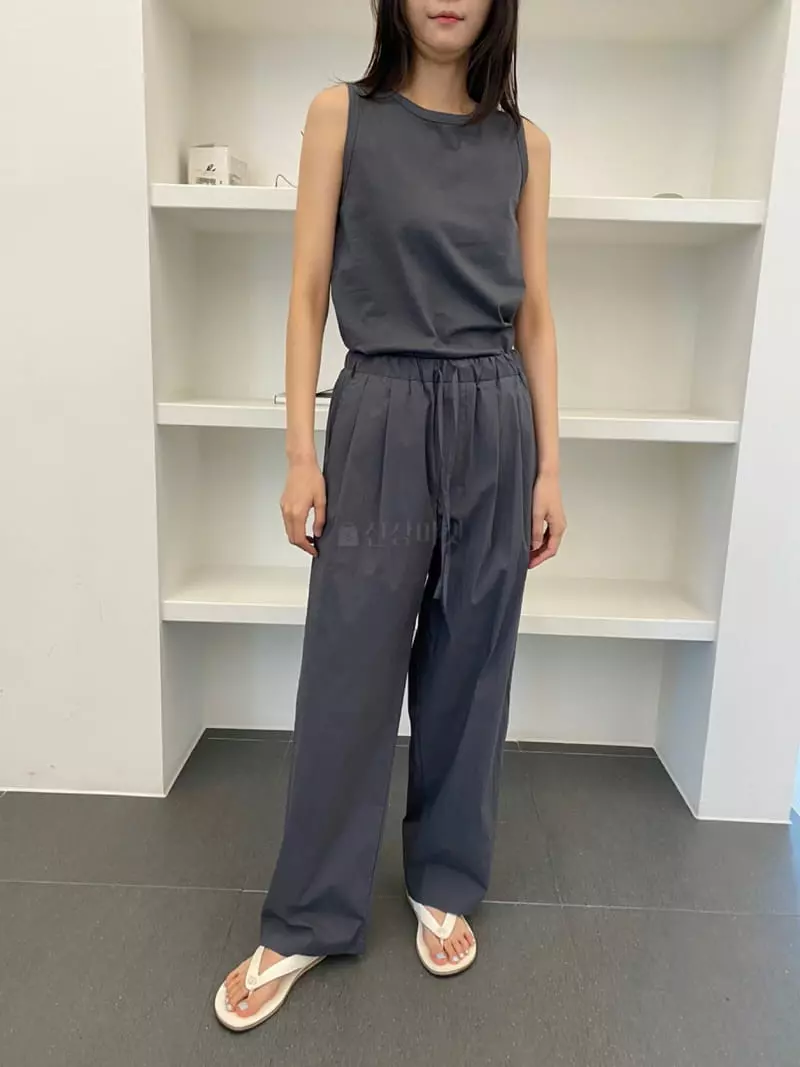 Gallery - Korean Women Fashion - #momslook - String Pants - 2