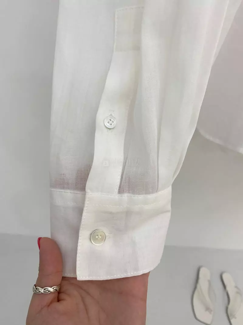 Gallery - Korean Women Fashion - #momslook - Linen Shirt - 3