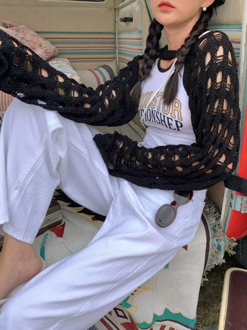 Gentlewoman - Korean Women Fashion - #momslook - Chocker Bolero